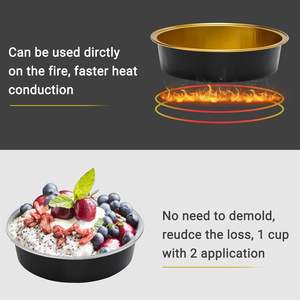 ถาดฟอยล์อะลูมิเนียมทรงกลมแบบใช้แล้วทิ้งขนาด 580 มล./19.3 ออนซ์ สำหรับใส่พิซซ่า พร้อมฝาปิด สำหรับซื้อกลับบ้าน - Product Image 3