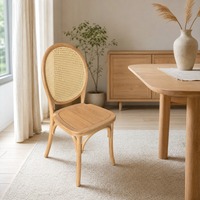 Chaise de salle à manger en plastique PP imitation rotin, design classique, nouveau design, pour la location événementielle
