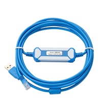 Câble USB-KV Amsamotion à conducteur en cuivre, compatible PVC, pour la programmation, la communication de données et le téléchargement, série Keyence KV, usage industriel
