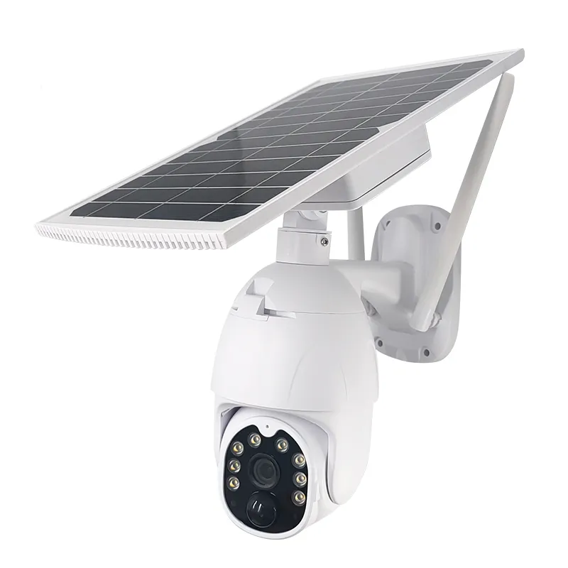 Wifi Zwei-Wege-Audio HD CCTV 1080p 2mp Bullet Security Ip Solar betriebenes Energie system Drahtlose Überwachungs kamera für den Außenbereich