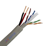 Kabel Lan jaringan SFTP/FTP/UTP 23AWG tembaga telanjang