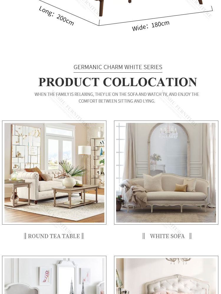 modern simple nordic style 1.8m master bedroom double king bed small family single bed family can customize solid wood bed