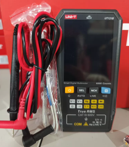 จัดส่งรวดเร็ว UNI-T UT121/UT122 ซีรีส์มัลติมิเตอร์แบบดิจิตอล มัลติมิเตอร์แบบดิจิตอลอัจฉริยะ UT121A/UT121B/UT122 - Product Image 3
