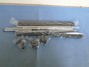 Bán Hot nối dài thanh duy nhất giá may mặc thép không gỉ trượt móc áo may <span class=keywords><strong>Rack</strong></span> hiển thị với kệ lưu trữ - Product Image 6