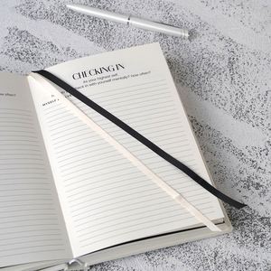 Cuaderno Planificador de Tapa Dura con Encuadernación Térmica de Cuero PU Blanco A5 Personalizado, Juego de Regalo para Niñas, Papelería en Oferta - Product Image 6