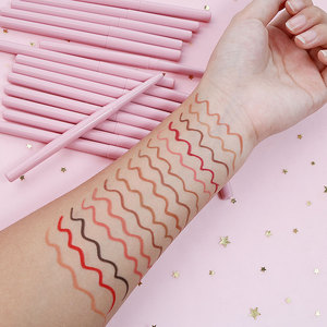 Custom retrattile a lunga durata a prova di acqua per labbra Logo Private Label Not Stick Cup Vegan Matte color crema Nude - Product Image 3