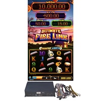 Kit de conversion arcade pour système de jeu amélioré, boîtier de contrôleur, faisceau de câblage, kit de cabinet d'arcade Fire Link, métal et plastique, garantie 1 an