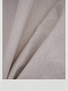 Tissu d'habillement en <span class=keywords><strong>lin</strong></span> tissé italien 68% <span class=keywords><strong>lin</strong></span> 32% coton, couleur <span class=keywords><strong>lin</strong></span> naturel, largeur 140 cm, 262 GSM, vendu <span class=keywords><strong>au</strong></span> mètre - Product Image 4