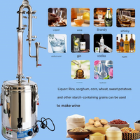 Kits de distillation industriels avec déphtlegmateur et condenseur de reflux pour la distillation artisanale
