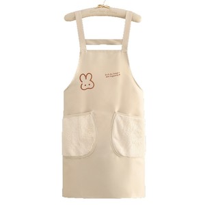 Thickened <b>Apron</b> With Pockets Oil Proof Waterproof For Cooking Daily Use Adult And Child - Product Image 5