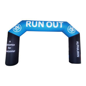 <b>Winter</b> Warrior Inflatable Arch 12 Ft+ Start Line Outdoor Event <b>Decor</b> Water Resistant Multi Color Plug Powered - Product Image 4