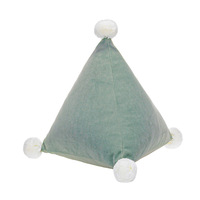 Coussin triangulaire amusant, coussins décoratifs mignons, oreillers en peluche, jouet en peluche, cadeaux de couleur bonbon pour enfants et amis