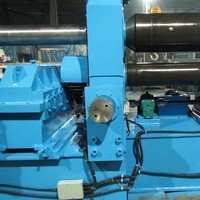 En acier Plate Rolling Machine À Cintrer 3 Rouleau Plaque De Pliage Feuille De Laminage des Métaux Machine