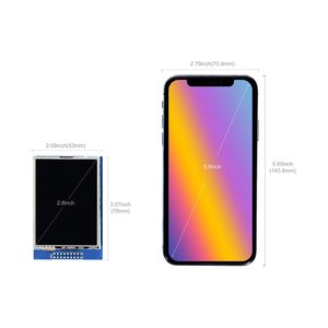 Elegoo Uno R3 2.8 inch TFT màn hình cảm ứng với thẻ <span class=keywords><strong>SD</strong></span> ổ cắm dữ liệu kỹ thuật cho Arduino Uno R3 <span class=keywords><strong>R4</strong></span> phụ kiện máy tính - Product Image 4