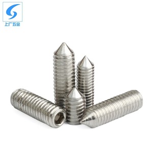 Tornillos de Fijación Puntiagudos de Acero Inoxidable 304 de Shanghai Guang Hardware, M4 M5 M6 M12, Hexagonales Internos, Sin Cabeza, Rosca Métrica DIN914 - Product Image 3