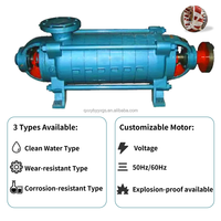 Pompe centrifuge multi-étages horizontale à haute pression 50 CV, hauteur de refoulement 100-150 mètres, surpresseur ultra haute pression en fer
