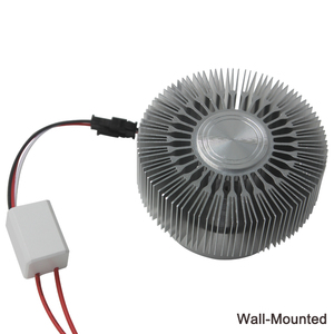 Plafonnier LED 3W Forme Ronde Citrouille AC85~265V Haute Qualité Moderne Intérieur Court Bref Aluminium RGB Lumière <span class=keywords><strong>Murale</strong></span> Intégrée 220V - Product Image 4