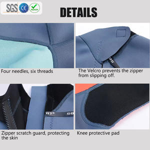 Custom Logo Yamamoto 3Mm Neopreen Vrouwen Duiken Surfen Wetsuit Canyoning Full Body Lange Mouw Rug Zip Duikpak - Product Image 4