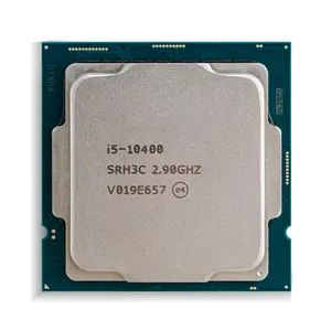 Processeur de PC Gamer en tel I5 10400 10400f 10500 10600kf 11400 11600KF 11500 Six cœurs LGA 1200 processeur
