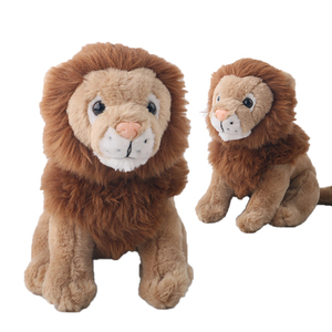 Animales de Peluche Ultra Suaves de Pelo Largo: León, <span class=keywords><strong>Cordero</strong></span>, Cerdo, Unicornio - Colección Safari Esponjosa <span class=keywords><strong>y</strong></span> Adorable para Niños <span class=keywords><strong>y</strong></span> Bebés - Product Image 1