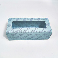 Boîtes cadeaux en papier avec fenêtre transparente imprimées sur mesure |   Boîtes en carton mignonnes à motif de patte pour jouets, collations et produits de boulangerie