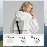 Vêtements de pluie multifonctionnels pour l'extérieur, imperméables pour le camping, le jardinage et la protection contre la pluie d'urgence
