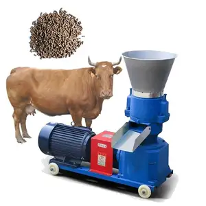 Chicken feed concentrate machine pelletizer machine for animal feeds heavy duty manual feed pellet machine