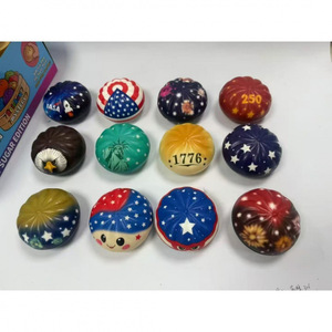 Giocattolo Antistress <span class=keywords><strong>a</strong></span> Forma di Raviolo <span class=keywords><strong>in</strong></span> PU <span class=keywords><strong>a</strong></span> Lenta Risposta, Edizione Speciale 250° Anniversario USA 2026 - Product Image 3