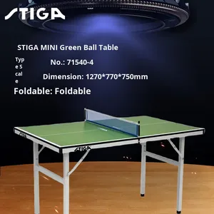 <span class=keywords><strong>Table</strong></span> <span class=keywords><strong>de</strong></span> tennis <span class=keywords><strong>de</strong></span> <span class=keywords><strong>table</strong></span> pliable professionnelle <span class=keywords><strong>STIGA</strong></span> pour usage domestique avec surface colorée pour enfants Fabriquée en Chine - Product Image 6