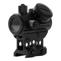 Usine Hot Selling 1X21mm Optique Sight Scope Compact Red Dot Sight Scope avec 20mm Mount
