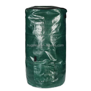 Sac à compost pliable de <span class=keywords><strong>jardin</strong></span> HUGELEAF en HDPE de 80 L, réutilisable, pliable avec couvercle pour le compostage des déchets de <span class=keywords><strong>jardin</strong></span> - Product Image 3