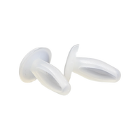 Boîte de rangement transparente pour voiture, rivet de fixation rapide en nylon pour intérieur automobile, tête large, résistant aux UV et aux températures extrêmes