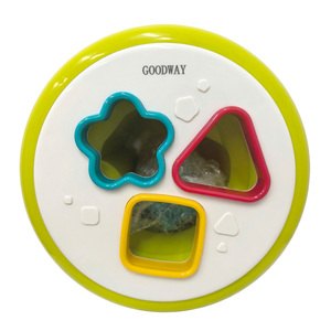 Juguete Educativo <span class=keywords><strong>GOODWAY</strong></span> para Bebés, Tambor de Actividades con Bloques Interactivos en Forma de Casa, Aprendizaje Musical, Desarrollo Preescolar - Product Image 1