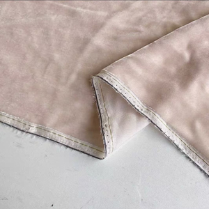 Productos listos Gran material Sensación suave Material de la mejor calidad Colores agradables disponibles Tela de terciopelo de seda para la ropa textil del hogar - Product Image 6