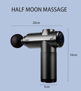 Pistola de Masaje Portátil para Liberación Muscular Profunda con 8 Cabezales de Masaje, Pistola de Percusión Vibradora para Relajación Corporal - Product Image 4