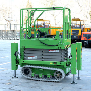CE 4m 6m 8m 10m 12m 14m 16m 소형 스카이잭 트랙형 자동차 스캐폴딩 리프트 유압식 시저 리프트 - Product Image 3