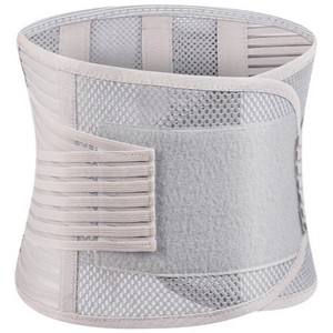 Lumbar Support Wrap Around Adjustable Breathable Double Strap Universal Waist Support - Product Image 2
