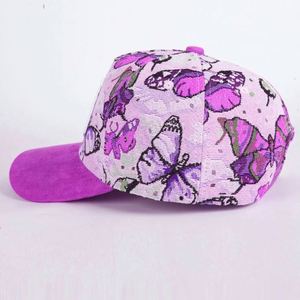 หมวกเบสบอลปักโลโก้ตามสั่ง แฟชั่นทันสมัย ผ้าทั่วไป พิมพ์ลายดิจิทัล ลายดอกไม้สไตล์วินเทจ - Product Image 1