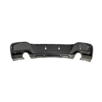 M-Performance Style voiture pare-chocs Auto carrosserie accessoires carbone Look diffuseur arrière double sortie monotrou pour BMW F20 M-Tech