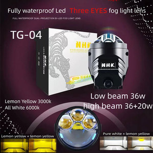 NUEVO Faro Antiniebla NHK, Versión de Proyector Bi-LED de 3.0 Pulgadas, 36W, 3000K, 6000K, Luz LED de Alta Calidad - Product Image 3