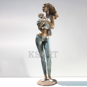 รูปปั้นเทพีแห่งความยุติธรรมสไตล์ยุโรปรูปปั้นทองแดงชิ้นใหญ่ที่โดดเด่นสำหรับสวนงานฝีมือโลหะ - Product Image 2