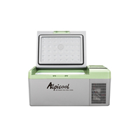 Mini Refrigerador Portátil de 12V/24V con Compresor, Congelador Compacto, Refrigerador Pequeño con Compresor LG Opcional