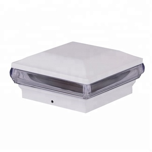 Loyal <strong>Low</strong> <strong>Voltage</strong> Garden Electric Plastic IP44 Rated Landscape <strong>Deck</strong> <strong>Post</strong> <strong>Cap</strong> <strong>Lights</strong> 12V LED 3000K Warm White CE Certified - Product Image 2