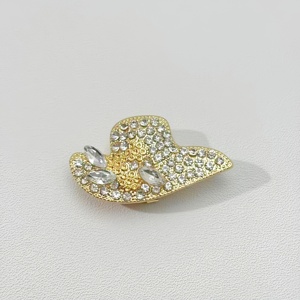 2025 mới cao cấp thanh lịch nút quần áo trang trí Bìa Chất lượng cao Thiết kế mũ lấp lánh kim cương phụ kiện quần áo - Product Image 3