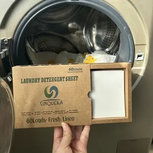 Biodegradable Eco Friendly Laundry Detergent Sheets