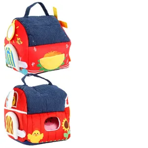Giocattoli Educativi per <span class=keywords><strong>Bambini</strong></span> (4-6 Anni) con <span class=keywords><strong>Animali</strong></span> della <span class=keywords><strong>Fattoria</strong></span> in Peluche Corto e Alfabeto per l'Apprendimento Precoce - Product Image 5