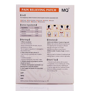 <span class=keywords><strong>Patch</strong></span> <span class=keywords><strong>Tigre</strong></span> OEM/ODM, <span class=keywords><strong>Patch</strong></span> Chinois à Base de Plantes, <span class=keywords><strong>Patch</strong></span> <span class=keywords><strong>Tigre</strong></span> Chaud pour le Genou, Douleur au Dos, <span class=keywords><strong>Baume</strong></span> <span class=keywords><strong>du</strong></span> <span class=keywords><strong>Tigre</strong></span> <span class=keywords><strong>Blanc</strong></span>, 10 Pièces/Boîte - Product Image 2