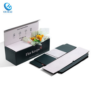 Embalaje de papel para tienda de <span class=keywords><strong>flores</strong></span>, caja de regalo de envío rectangular grande, cajas de <span class=keywords><strong>flores</strong></span> frescas para ramos exclusivos para floristas - Product Image 3