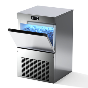Máquina de Hielo Comercial Pequeña con Pantalla LED Profesional Hicon, 45 kg/24 h, CE, <span class=keywords><strong>GS</strong></span>, EMC - Product Image 1