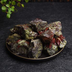 Vente en gros de pierres brutes de sang de dragon, pierre de cristal de sang de dragon naturelle pour la décoration de la maison - Product Image 2